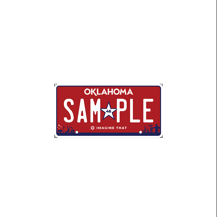 Oklahoma Scale License Plate