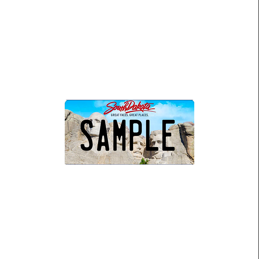 South Dakota Scale License Plate