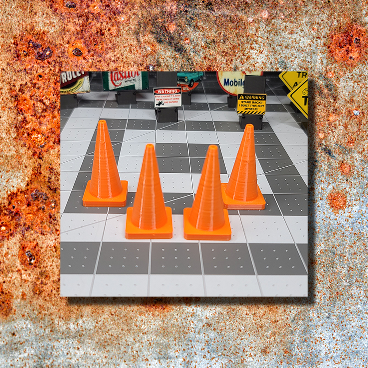 Street Cones STL