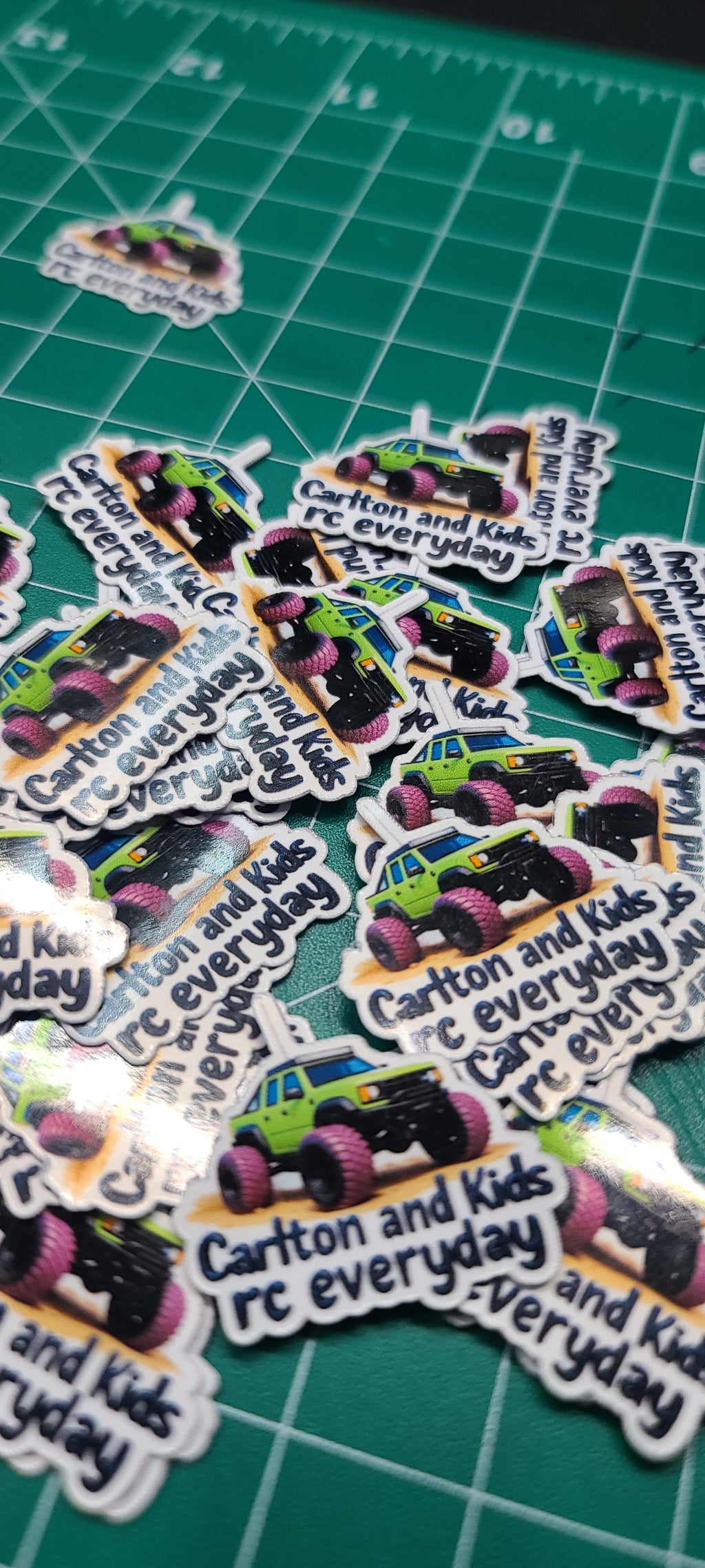 1" x 1" Contour Cut Stickers