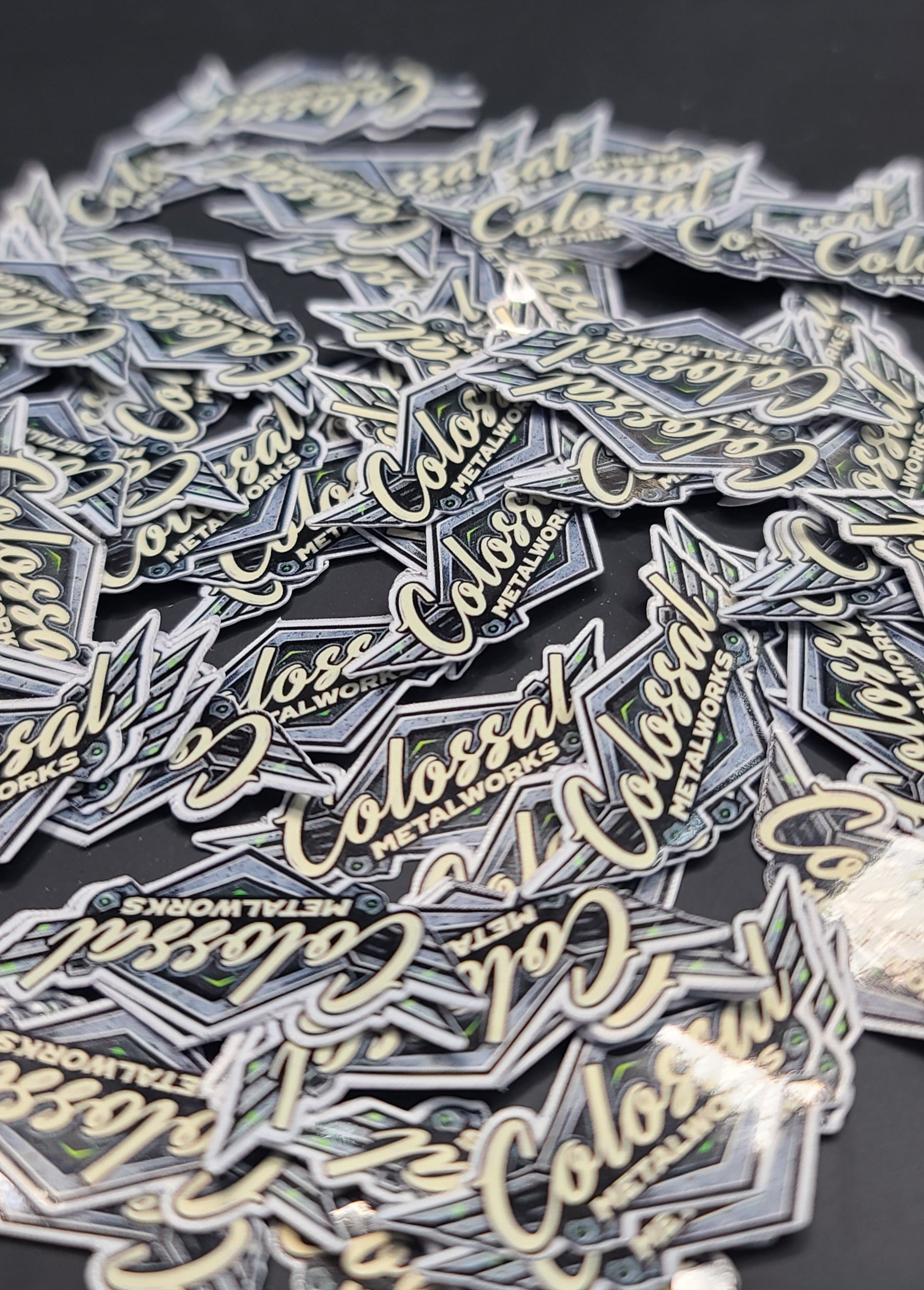 1" x 1" Contour Cut Stickers