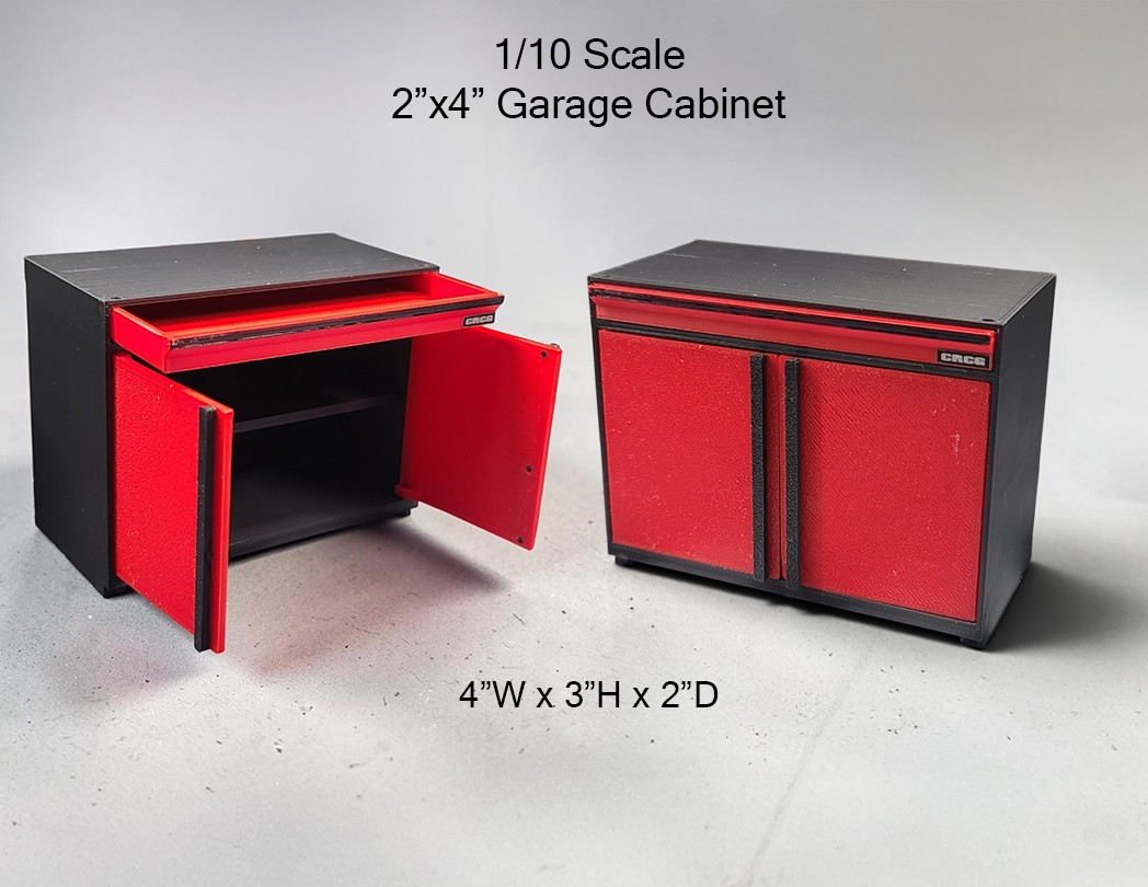 18" Scale Cabinet Combo