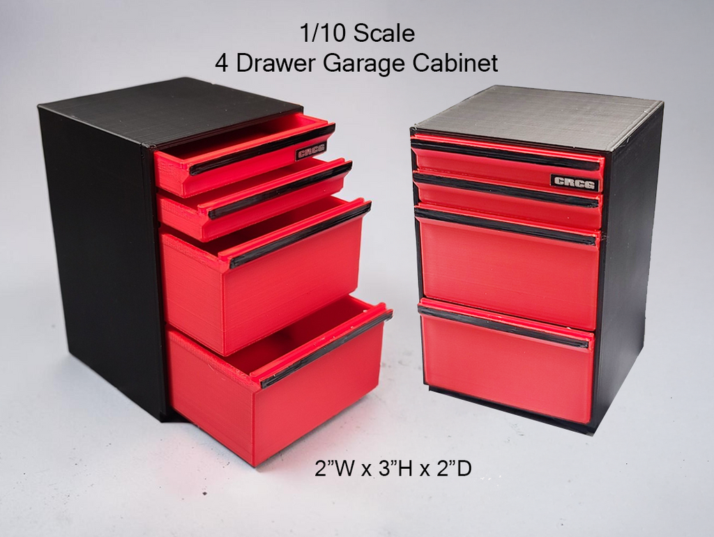 18" Scale Cabinet Combo