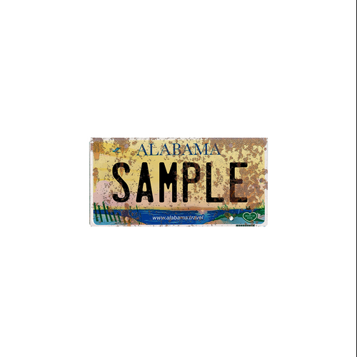 Alabama Scale License Plate