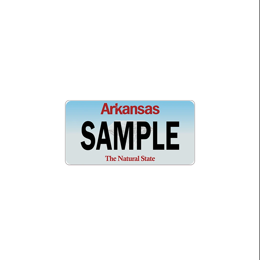 Arkansas Scale License Plate