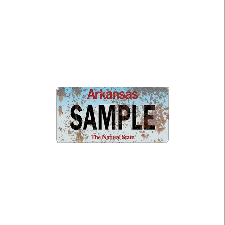 Arkansas Scale License Plate