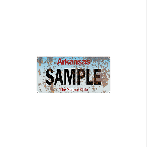 Arkansas Scale License Plate