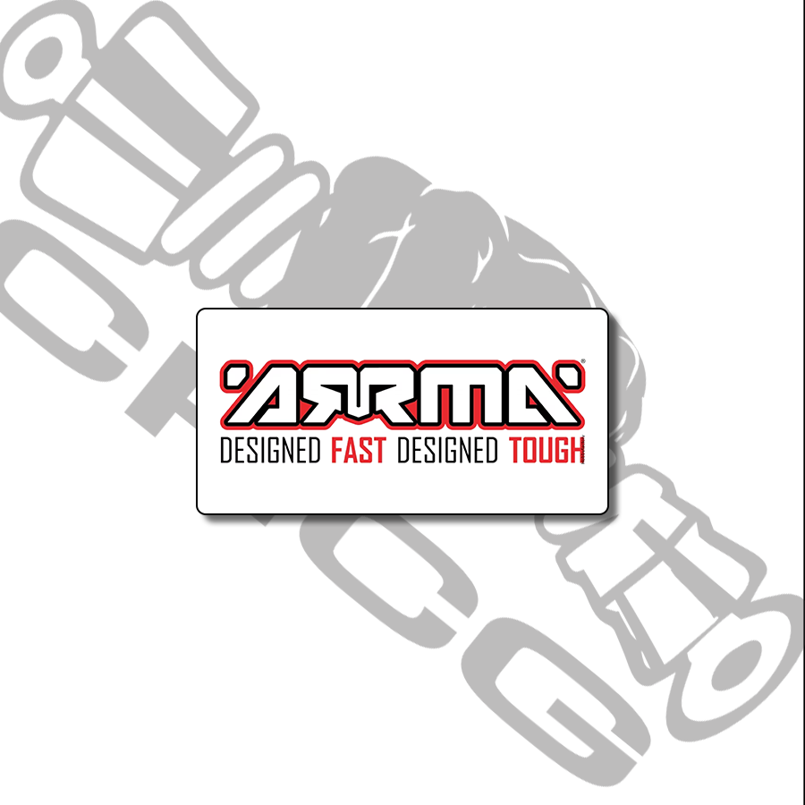 Arrma Scale License Plate