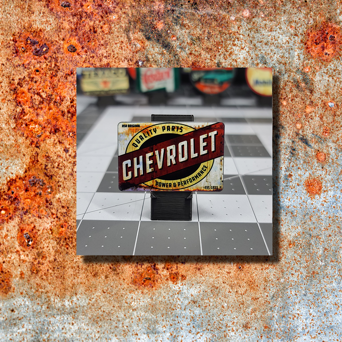 Chevrolet Parts Vintage Sign