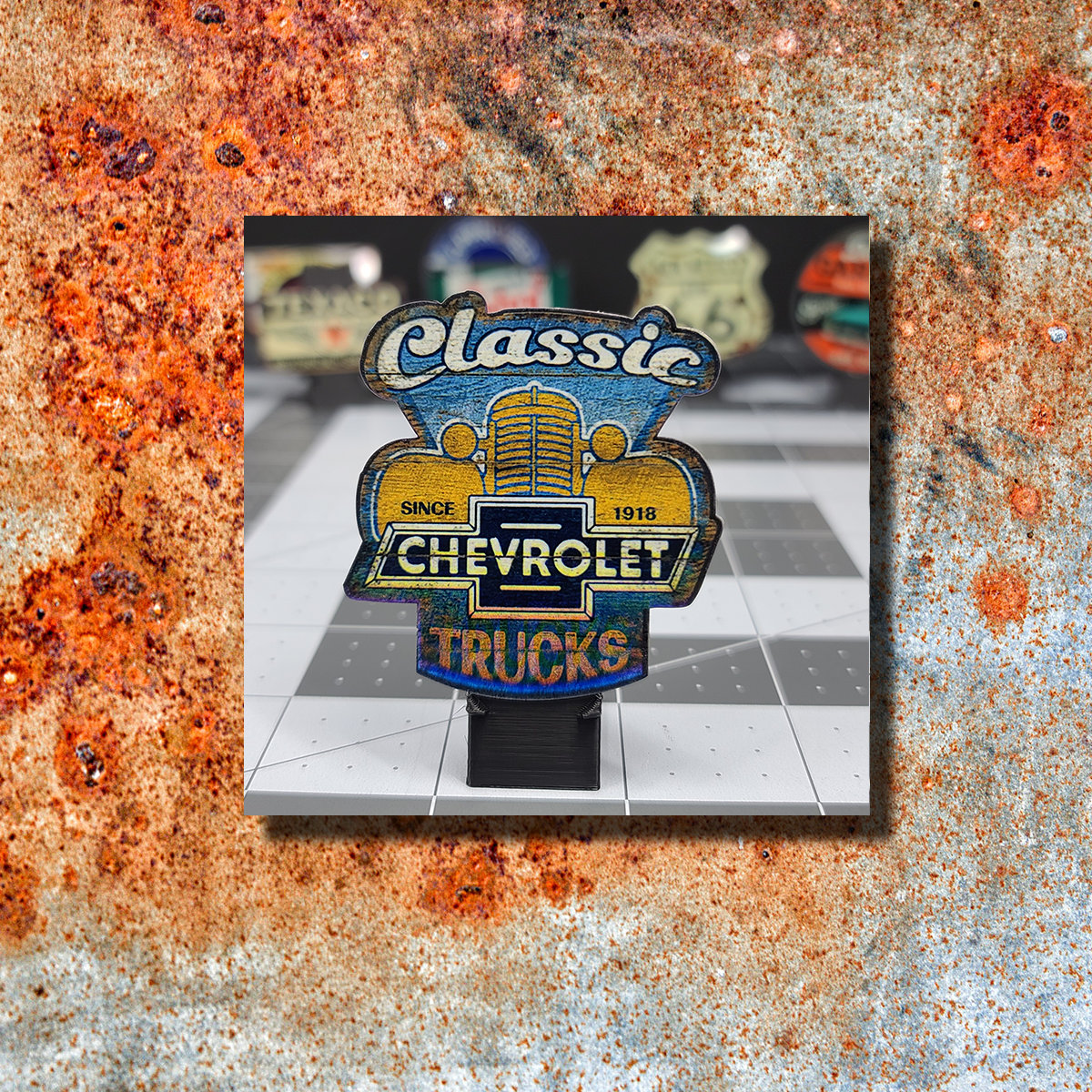 Classic Chevy Vintage Sign