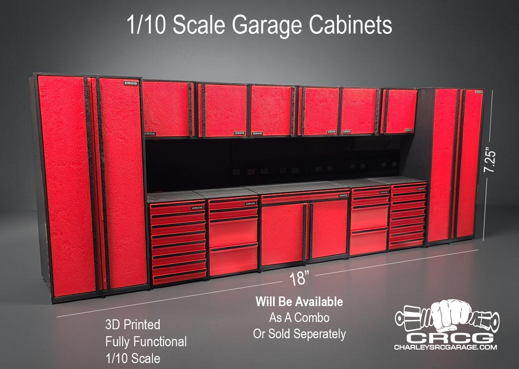 18" Scale Cabinet Combo