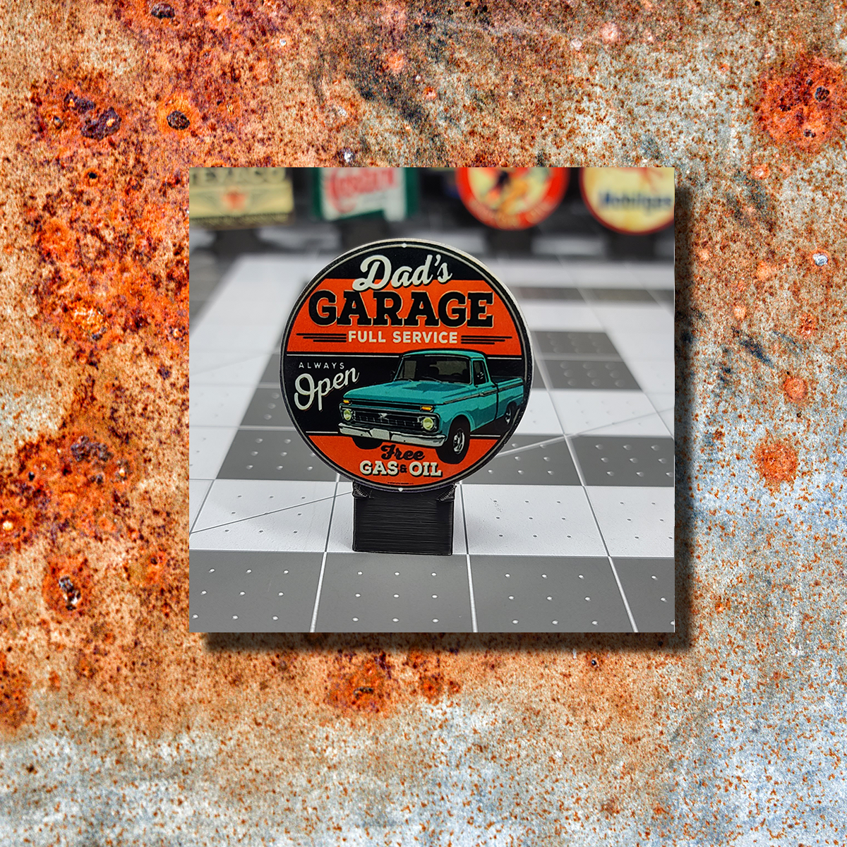 Dads Garage Vintage Sign