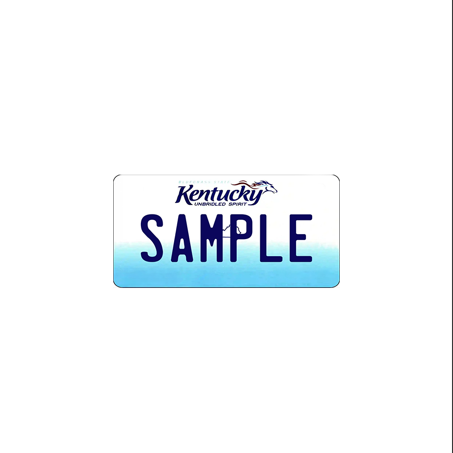 Kentucky Scale License Plate