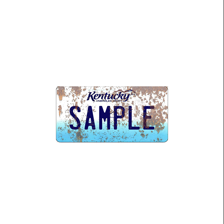 Kentucky Scale License Plate