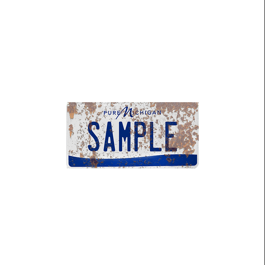 Michigan Scale License Plate