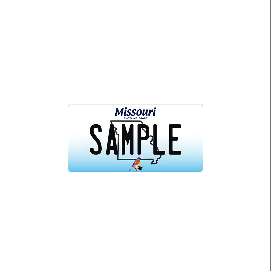 Missouri Scale License Plate