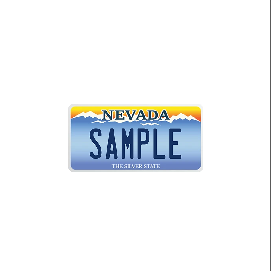 Nevada Scale License Plate