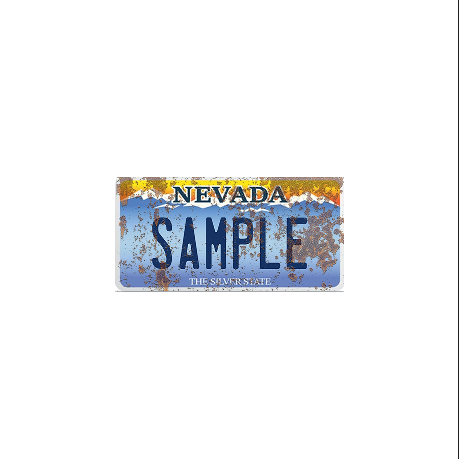 Nevada Scale License Plate
