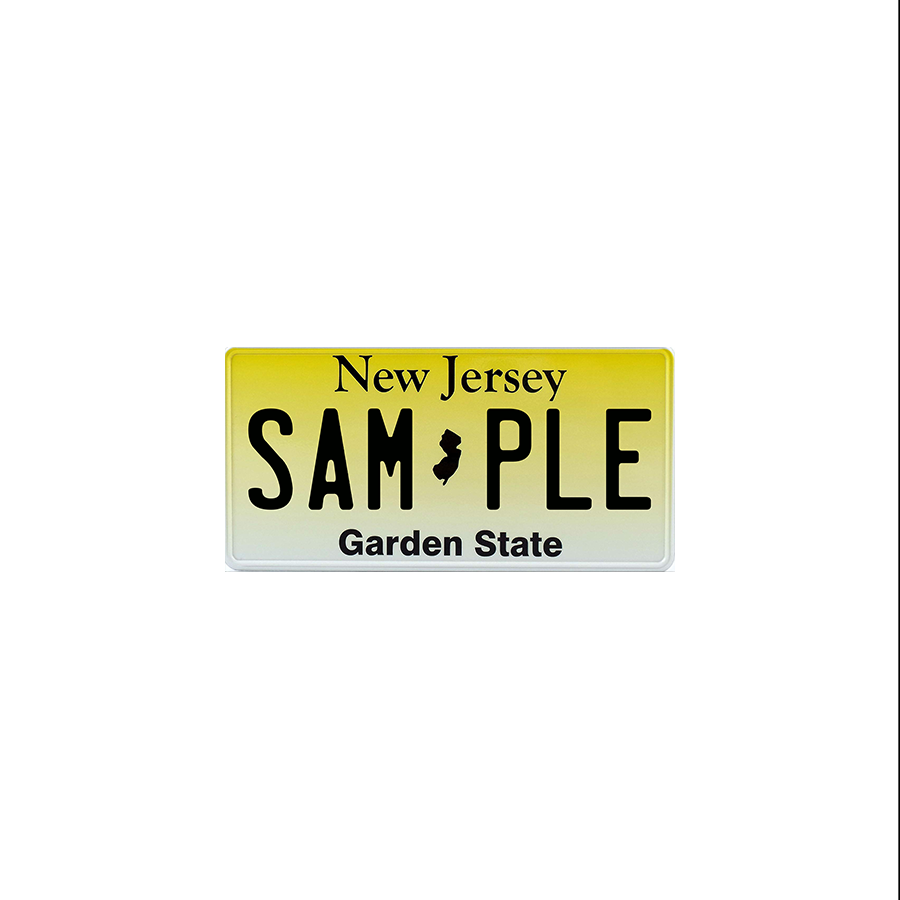 New Jersey Scale License Plate