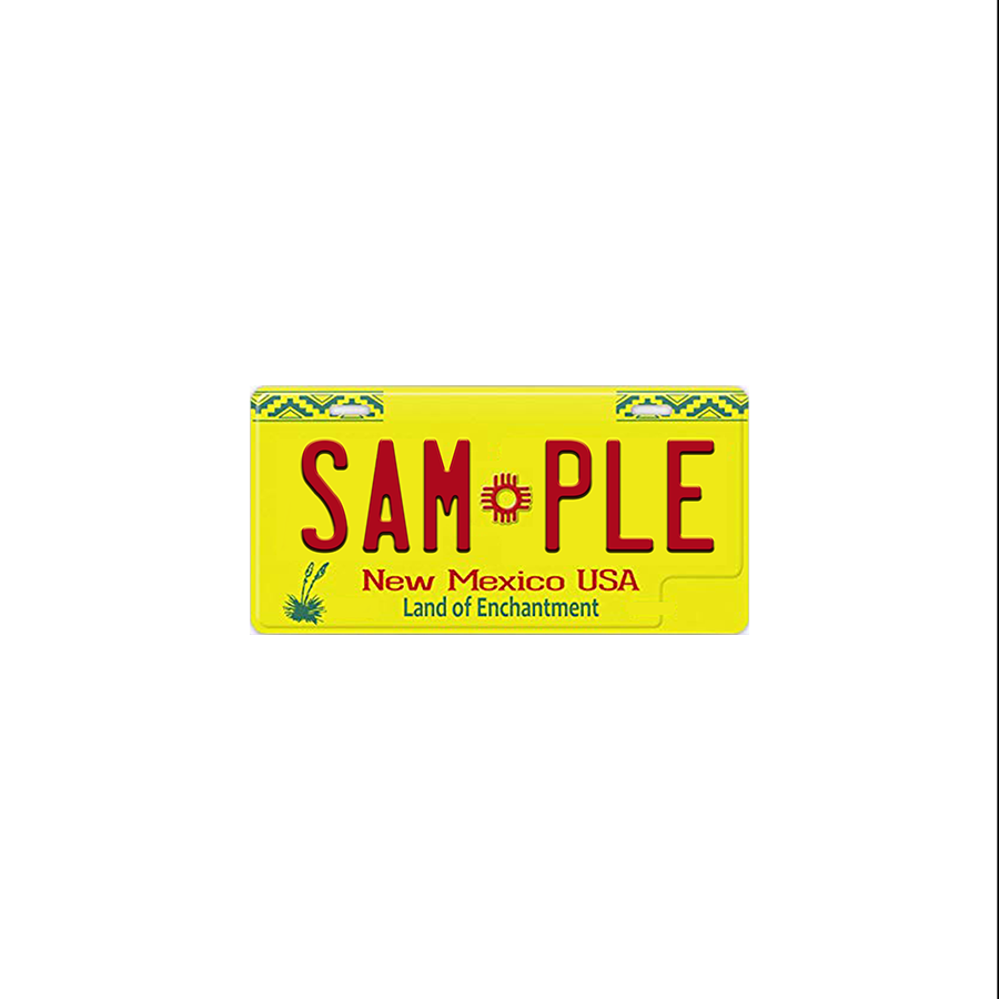 New Mexico Scale License Plate