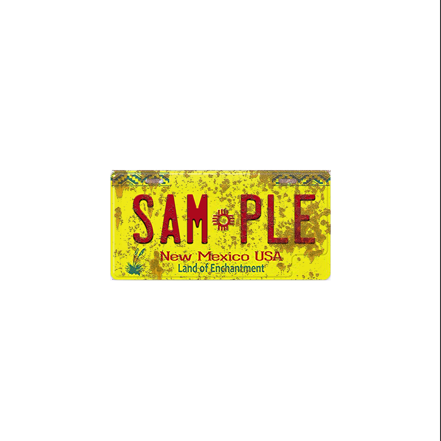 New Mexico Scale License Plate