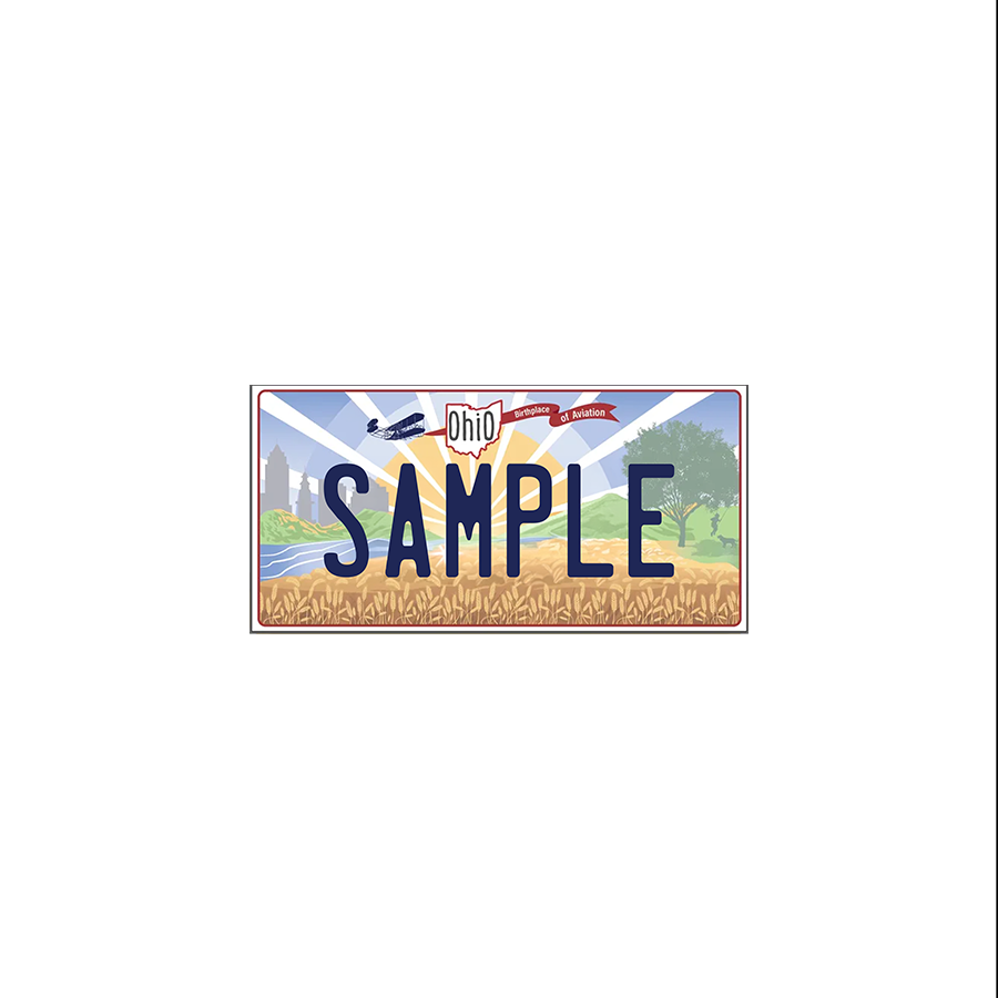 Ohio Scale License Plate
