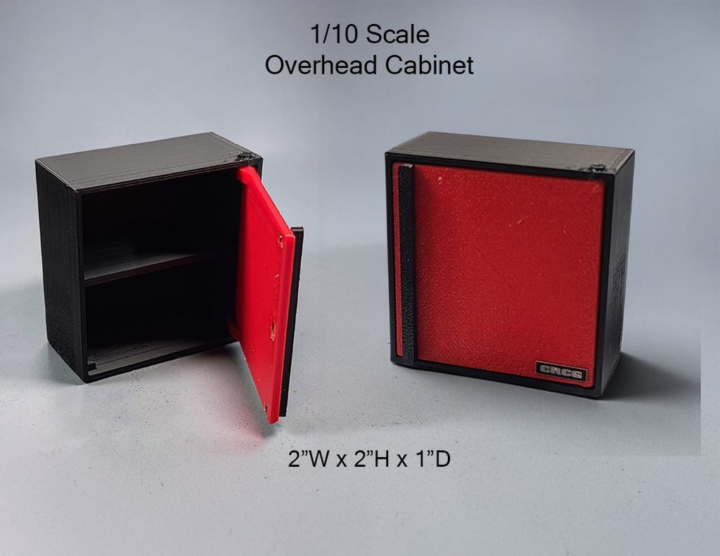 18" Scale Cabinet Combo