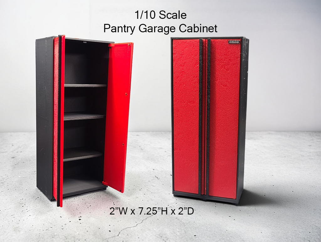 18" Scale Cabinet Combo
