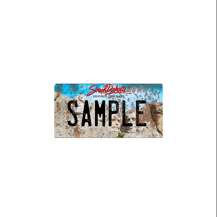 South Dakota Scale License Plate