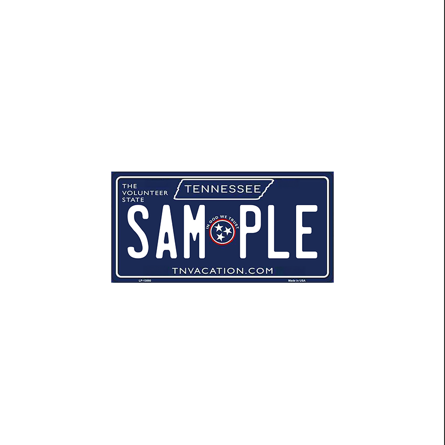 Tennessee Scale License Plate
