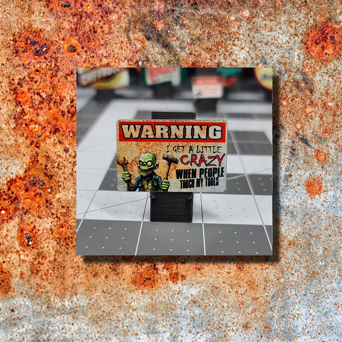 Crazy Tools Shop Sign